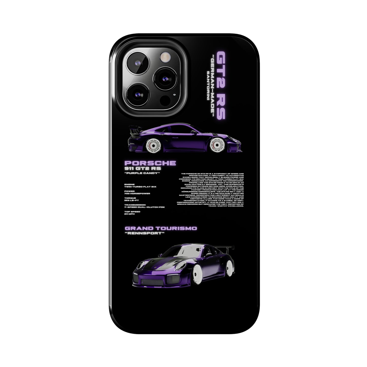 "Purple Candy" Hard Case