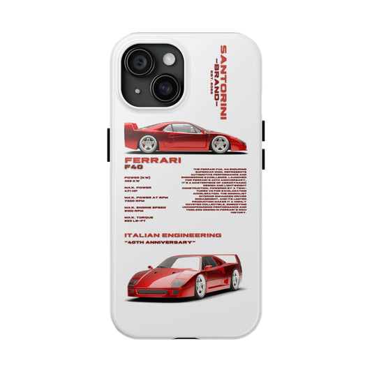 "Ferrari F40" Hard Case